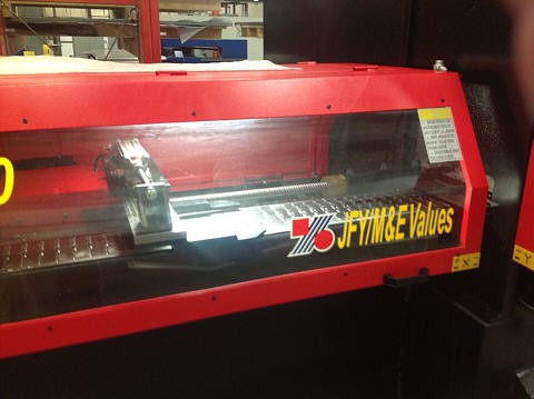 Output Conveyor and Clamps